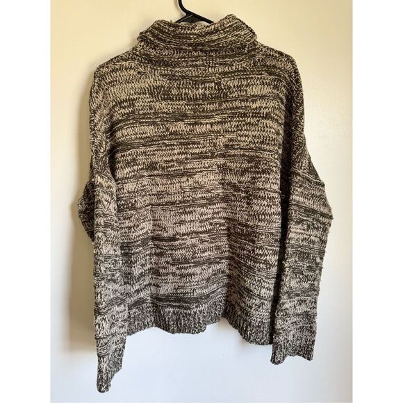 Christian Siriano Womens Wool Gray Long Sleeve Turtleneck Pullover Sweater sz S - Picture 3 of 5